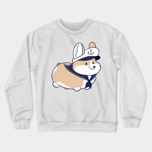 Nautical Corgi Crewneck Sweatshirt